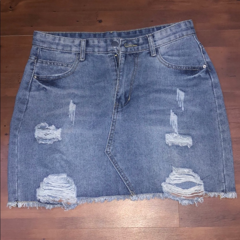 Jean skirt